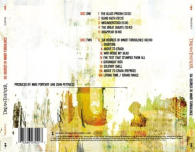 Six Degrees Of Inner Turbulence [2 Discs], Dream Theater (Recorded