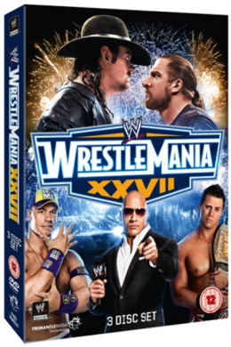 Wwe Wrestlemania 27 Dvd By Fremantle Home Entertainment Shop Online For Movies Dvds In Singapore