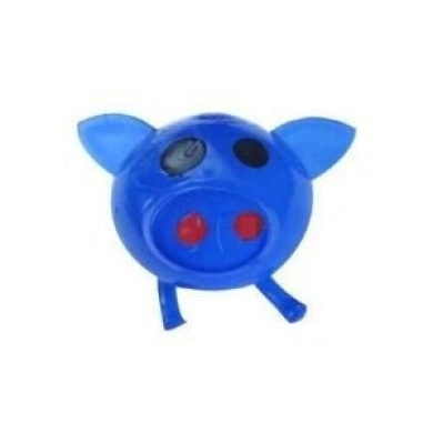 blue pig toy