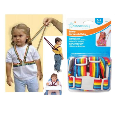 child harness and reins