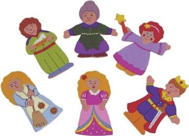 cinderella finger puppets