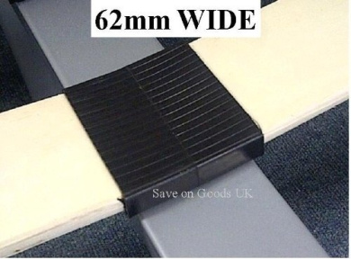 Slatt middle cap for wood//metal bed 62MM Save On Goods UK Black plastic bed CENTRE rail slat holder