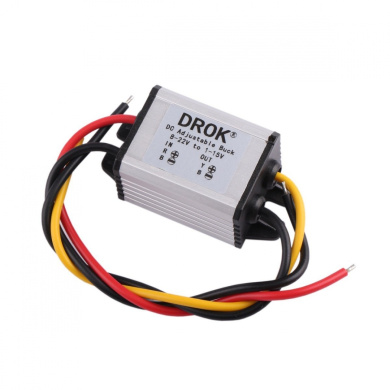 KNACRO DC 12V to 5V 3A Convert 8-22V Step Down to DC 5V/3A 5V 3A 15W Waterproof DC Buck Converter Voltage Regulator 8-22V to 5V 3A Adjustable Output Power Supply Transformer KNACRO DC 12V to 5V 3A Convert 8-22V Step Down to DC 5V/3A 5V 3A 15W Waterproof DC Buck Converter Voltage Regulator 8-22V to 5V 3A Adjustable Output Power Supply Transformer
