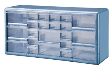 Stack On Dslb 22 22 Bin Plastic Drawer Parts Storage Organiser