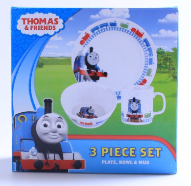 thomas the tank engine plate set