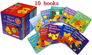 （新品）My First Spot Lift-the-flap Library New My First Spot Lift-the-Flap Library 10 Board Books Set