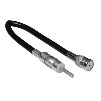 Set of ISO car radio adapter,FAKRA ISO DIN antena adapter and angled ISO-DIN antenna adapter. Aerzetix