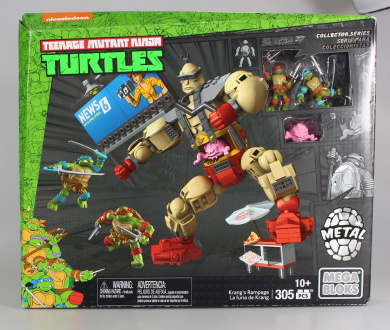 MEGA BLOKS CLASSIC TMNT KRANG RAMPAGE 