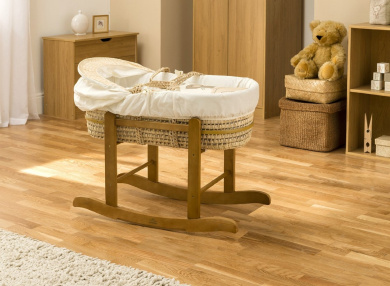kinder valley moses basket with stand