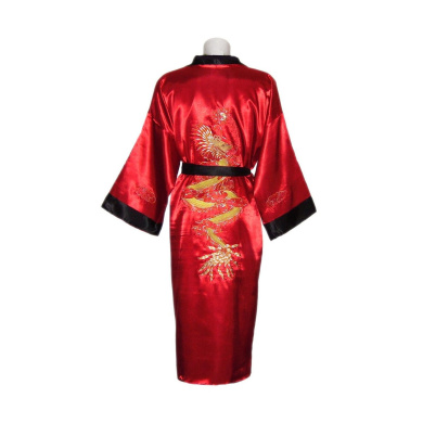 Womens Kimono Robes Satin Nightdress Pure Colour Short Style with Oblique V-Neck Lace Gowns Bathrobes Nightwear Womens Kimono Robes Satin Nightdress Pure Colour Short Style with Oblique V-Neck Lace Gowns Bathrobes Nightwear