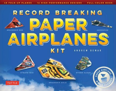 Record Breaking Paper Airplanes Kit: Make Paper Planes Based