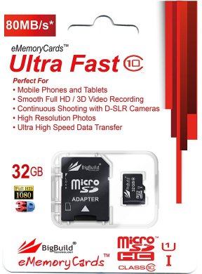 Ememorycards 32gb Ultra Fast 80mb S Class 10 Microsd Memory Card For Mouse Computer Mt Wn1001 Pro Tablet Sd Adapter Is Included By Bigbuild Technology Shop Online For Electronics In Fiji