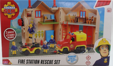 fireman sam station rescue set