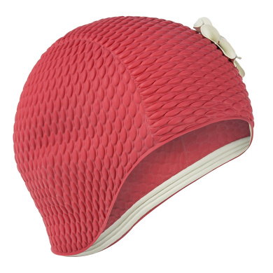 Fine Saratoga Ladies Red Swim Hat 