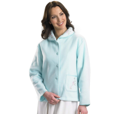 ladies fleece bed jacket