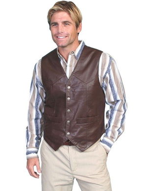 Purple 3X Scully 535344X-PUR-3X-B-T Mens Wah Maker Vest