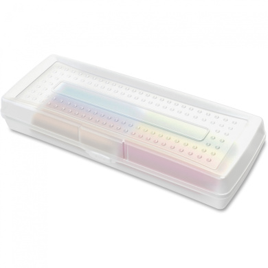 Sparco Clear Mini Pencil Box By Sparco Shop Online For Stationery In Fiji
