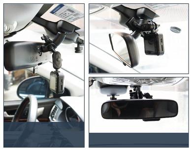 Navitech in Car Dash Cam/Camera Rear View Mirror Mount Holder Compatible with The Easypix STREETVISION SV2 Navitech in Car Dash Cam/Camera Rear View Mirror Mount Holder Compatible with The Easypix STREETVISION SV2