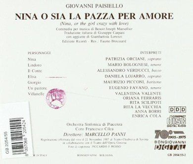 Nina O Sia La Pazza Per Amore By Unbranded Shop Online For Music In Fiji