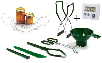 Anti-Scalding Anti-Slip Wide-Mouth Clip Universal for Kitchen Restaurant Canning Tongs Stainless Steel fine/_fine Canning Jar Lifter Long with Grip Handle Red
