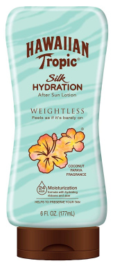 hawaiian tropic silk hydration sunscreen weightless lotion