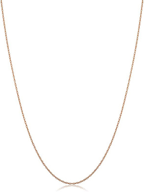 White or Rose Gold 0.8 mm Rope Chain Necklace 14, 16, 18, 20 or 24 inch Kooljewelry 10k Yellow White or Rose Gold 0.8 mm Rope Chain Necklace 14, 16, 18, 20 or 24 inch Kooljewelry 10k Yellow