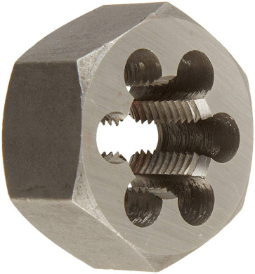 Alfa Tools MHD71010 3-0.50mm Carbon Steel Metric Hex Die,