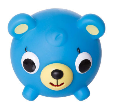 Yellow Jabber Ball Bear Jr Squeak Toy Figure