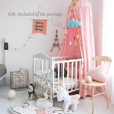 Kids Princess Play Tents Nursery Decorations FuliMall Children Bed Canopy Round Dome Room Decoration for Baby Cotton Mosquito Net Kids Princess Play Tents Nursery Decorations FuliMall Children Bed Canopy Round Dome Room Decoration for Baby Cotton Mosquito Net