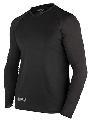 Rashguard BRU Active Short//Long Sleeve Sun Protection Shirt Men UPF 50