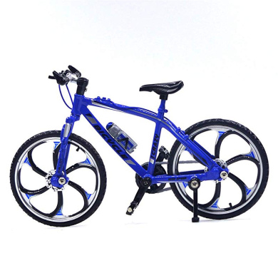 Blue VGEBY Mountain Bike Model Mini Racing Bicycle Vehicles 1/10 Craft Bicycle Desk Decoration Mountain Finger Bike Toy Model Dollhouse Accessory Blue VGEBY Mountain Bike Model Mini Racing Bicycle Vehicles 1/10 Craft Bicycle Desk Decoration Mountain Finger Bike Toy Model Dollhouse Accessory