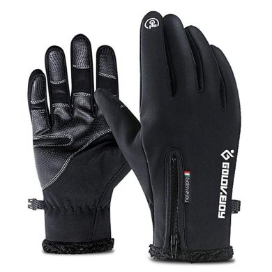 Winter gloves with thickening and thickening for touch screen men and women