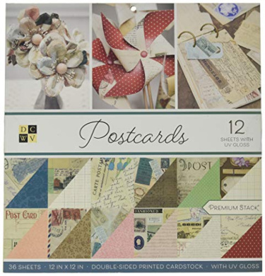 12 Designs//3 Each Cotton Fields DCWV Paper Stack 12X12 FLD