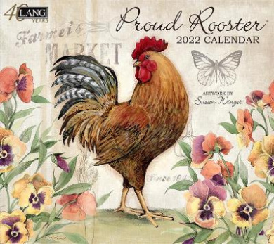 Ud 2022 Calendar Proud Rooster(Tm) 2022 Wall Calendar, Susan Winget (Other) - Shop Online  For Books In Singapore