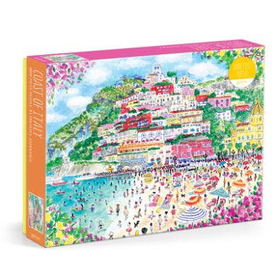 Puzzle 1000 Pezzi Galison – Michael Storrings Christmas In Greenwich Village, 27x20 Pollici
